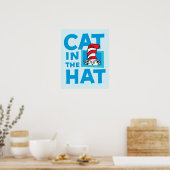 Dr. Seuss | Katze im Hut-Logo Poster (Küche)