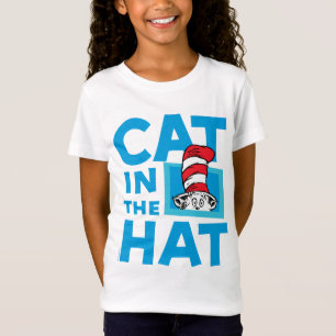Dr. Seuss Katze im Hut-Logo T-Shirt