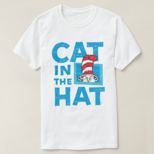 Dr. Seuss Katze im Hut-Logo T-Shirt