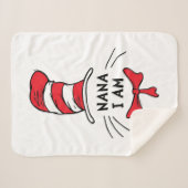 Dr. Seuss | Katze im Hut - Nana Ich bin Sherpadecke (Vorderseite (Horizontal))