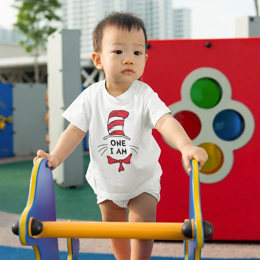 Dr. Seuss | Katze im Hut - One I am Baby T-shirt