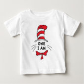 Dr. Seuss | Katze im Hut - One I am Baby T-shirt (Vorderseite)