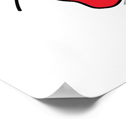 Dr. Seuss | Katze im Hut - One I am Poster (Ecke)