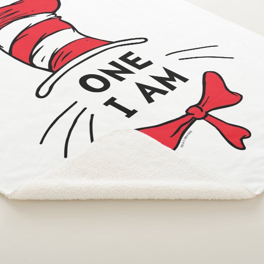 Dr. Seuss | Katze im Hut - One I am Sherpadecke (3/4)