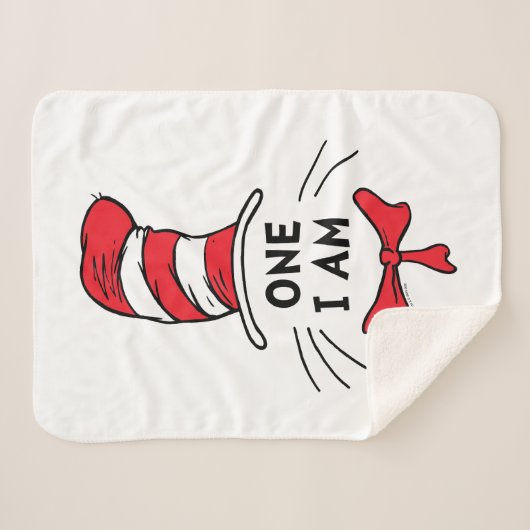 Dr. Seuss | Katze im Hut - One I am Sherpadecke (Vorderseite (Horizontal))