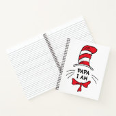 Dr. Seuss | Katze im Hut - Papa Ich bin Notizblock (Innenseite)