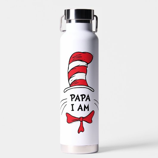 Dr. Seuss | Katze im Hut - Papa Ich bin Trinkflasche (Vorne)
