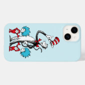 Dr. Seuss | Katze im Hut, Sache eins und Sache zwe Case-Mate iPhone Hülle (Rückseite (Horizontal))