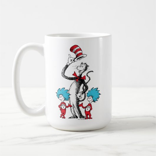 Dr. Seuss | Katze im Hut, Sache eins und Sache zwe Kaffeetasse (Links)