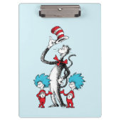 Dr. Seuss | Katze im Hut, Sache eins und Sache zwe Klemmbrett (Vorderseite)