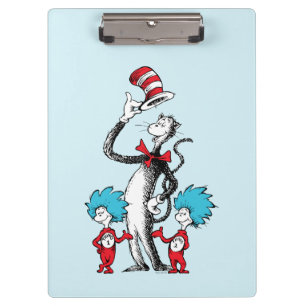 Dr. Seuss   Katze im Hut, Sache eins und Sache zwe Klemmbrett