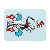 Dr. Seuss | Katze im Hut, Sache eins und Sache zwe Magnet (Horizontal)