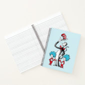 Dr. Seuss | Katze im Hut, Sache eins und Sache zwe Notizblock (Innenseite)