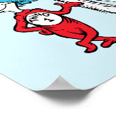 Dr. Seuss | Katze im Hut, Sache eins und Sache zwe Poster (Ecke)