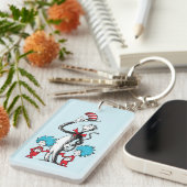 Dr. Seuss | Katze im Hut, Sache eins und Sache zwe Schlüsselanhänger (Vorderseite rechts)