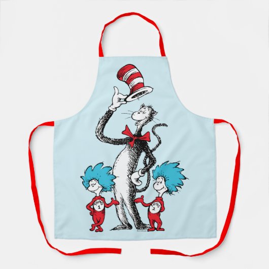 Dr. Seuss | Katze im Hut, Sache eins und Sache zwe Schürze (Vorderseite)