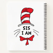 Dr. Seuss | Katze im Hut - Sis Ich bin Notizblock (Rückseite)