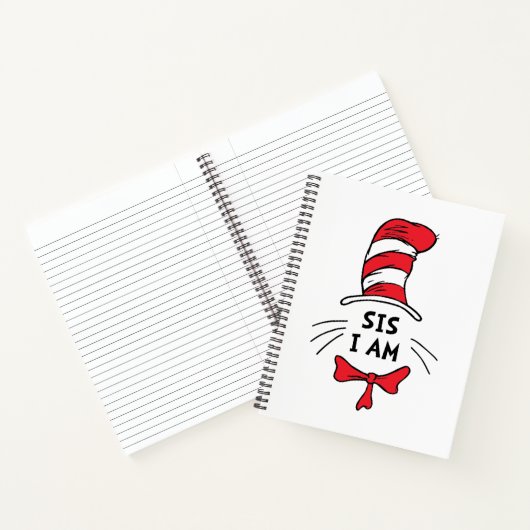 Dr. Seuss | Katze im Hut - Sis Ich bin Notizblock (Innenseite)