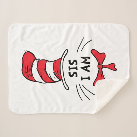 Dr. Seuss | Katze im Hut - Sis Ich bin Sherpadecke (Vorderseite (Horizontal))
