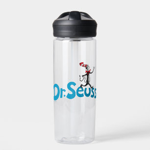 Dr. Seuss Katze im Hut Vintage-Logo Trinkflasche