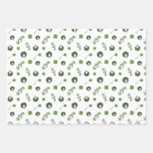 Dr. Seuss | Katze im Hutklemmmuster Geschenkpapier Set (Vorderseite 2)