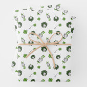 Dr. Seuss | Katze im Hutklemmmuster Geschenkpapier Set (Beispiel)