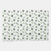 Dr. Seuss | Katze im Hutklemmmuster Geschirrtuch (Horizontal)