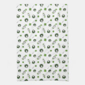 Dr. Seuss | Katze im Hutklemmmuster Geschirrtuch (Vertikal)