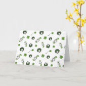 Dr. Seuss | Katze im Hutklemmmuster Karte (Gelbe Blume)