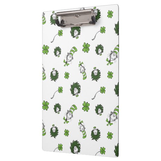 Dr. Seuss | Katze im Hutklemmmuster Klemmbrett (Links)