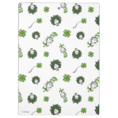 Dr. Seuss | Katze im Hutklemmmuster Klemmbrett (Rückseite)