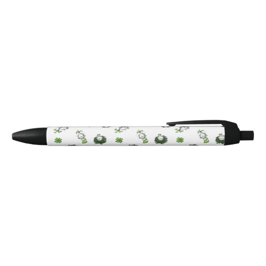 Dr. Seuss | Katze im Hutklemmmuster Kugelschreiber (Oberseite)