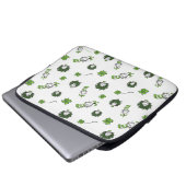 Dr. Seuss | Katze im Hutklemmmuster Laptopschutzhülle (Vorne Knopf)