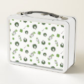 Dr. Seuss | Katze im Hutklemmmuster Metall Brotdose (Rückseite)