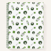 Dr. Seuss | Katze im Hutklemmmuster Notizblock (Vorderseite)