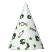 Dr. Seuss | Katze im Hutklemmmuster Partyhütchen (Rückseite)