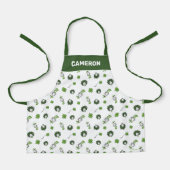 Dr. Seuss | Katze im Hutklemmmuster Schürze (Vorderseite)