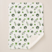 Dr. Seuss | Katze im Hutklemmmuster Sherpadecke (Vorderseite)