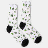 Dr. Seuss | Katze im Hutklemmmuster Socken (Rechts)