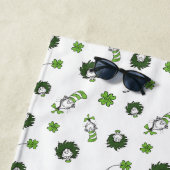 Dr. Seuss | Katze im Hutklemmmuster Strandtuch (Beispiel)