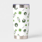 Dr. Seuss | Katze im Hutklemmmuster Thermobecher (Vorderseite)