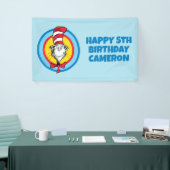 Dr. Seuss | Katze im Hutkopf-Graphic Banner (Messeveranstaltung)