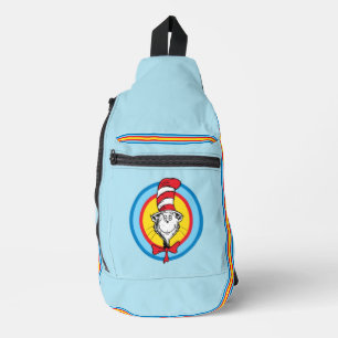 Dr. Seuss   Katze im Hutkopf-Graphic Crossbody Bag