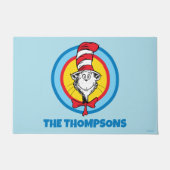Dr. Seuss | Katze im Hutkopf-Graphic Fußmatte (Vorderseite)