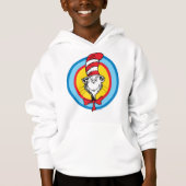 Dr. Seuss | Katze im Hutkopf-Graphic Hoodie (Vorderseite)