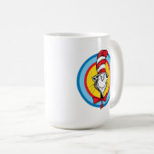 Dr. Seuss | Katze im Hutkopf-Graphic Kaffeetasse (VorderseiteRechts)