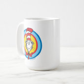 Dr. Seuss | Katze im Hutkopf-Graphic Kaffeetasse (Vorderseite Links)