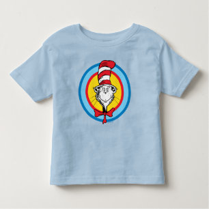 Dr. Seuss Katze im Hutkopf-Graphic Kleinkind T-shirt