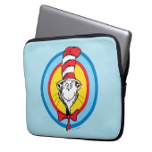 Dr. Seuss | Katze im Hutkopf-Graphic Laptopschutzhülle (Vorderseite Links)