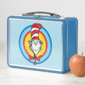 Dr. Seuss | Katze im Hutkopf-Graphic Metall Brotdose (Beispiel)